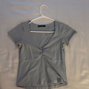 Brady Melville Blue Crop Top